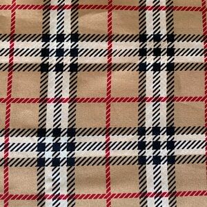 Vtg Plaid Scarf